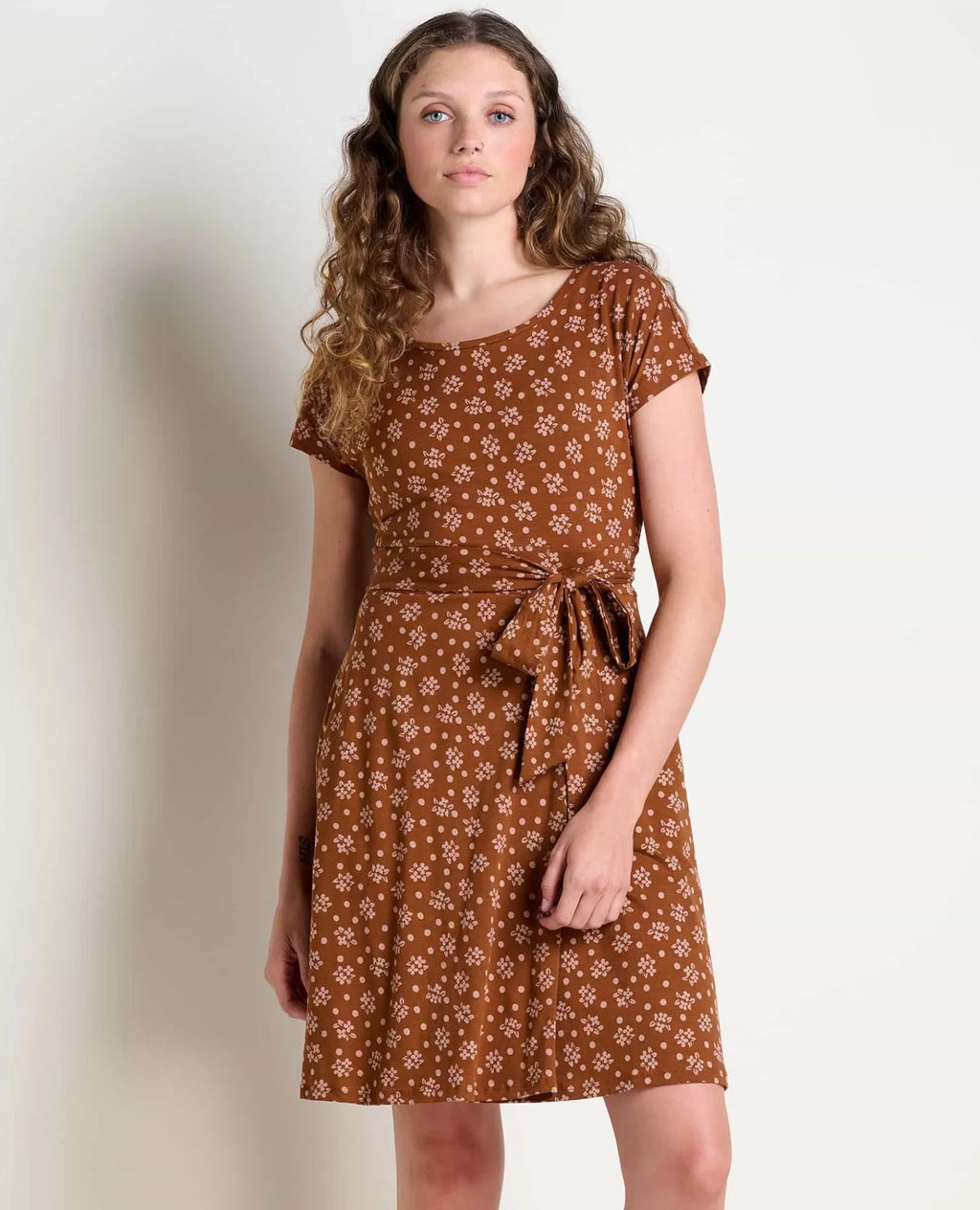 Cheap Cue Wrap Short Sleeve Dress