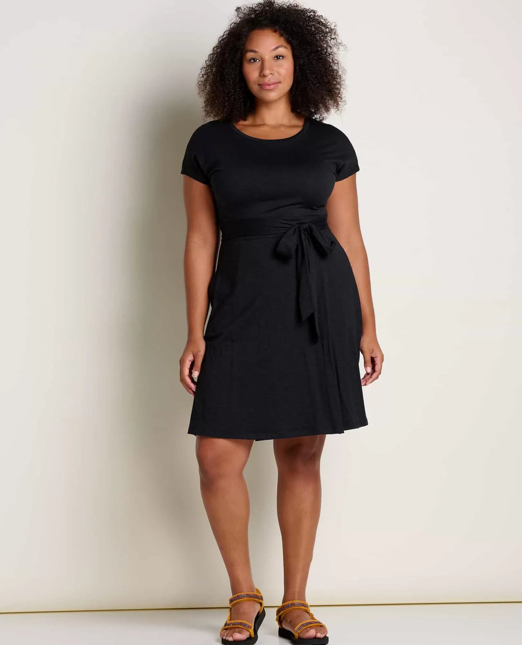 Cue Wrap Short Sleeve Dress