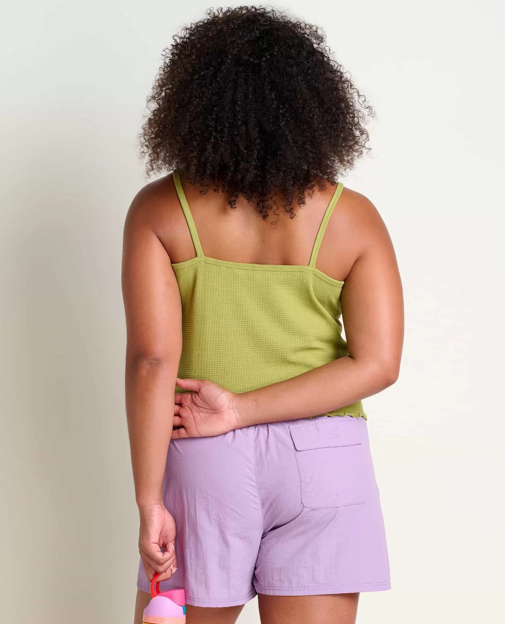 Women’s Ribbed Spaghetti Strap Tank Top