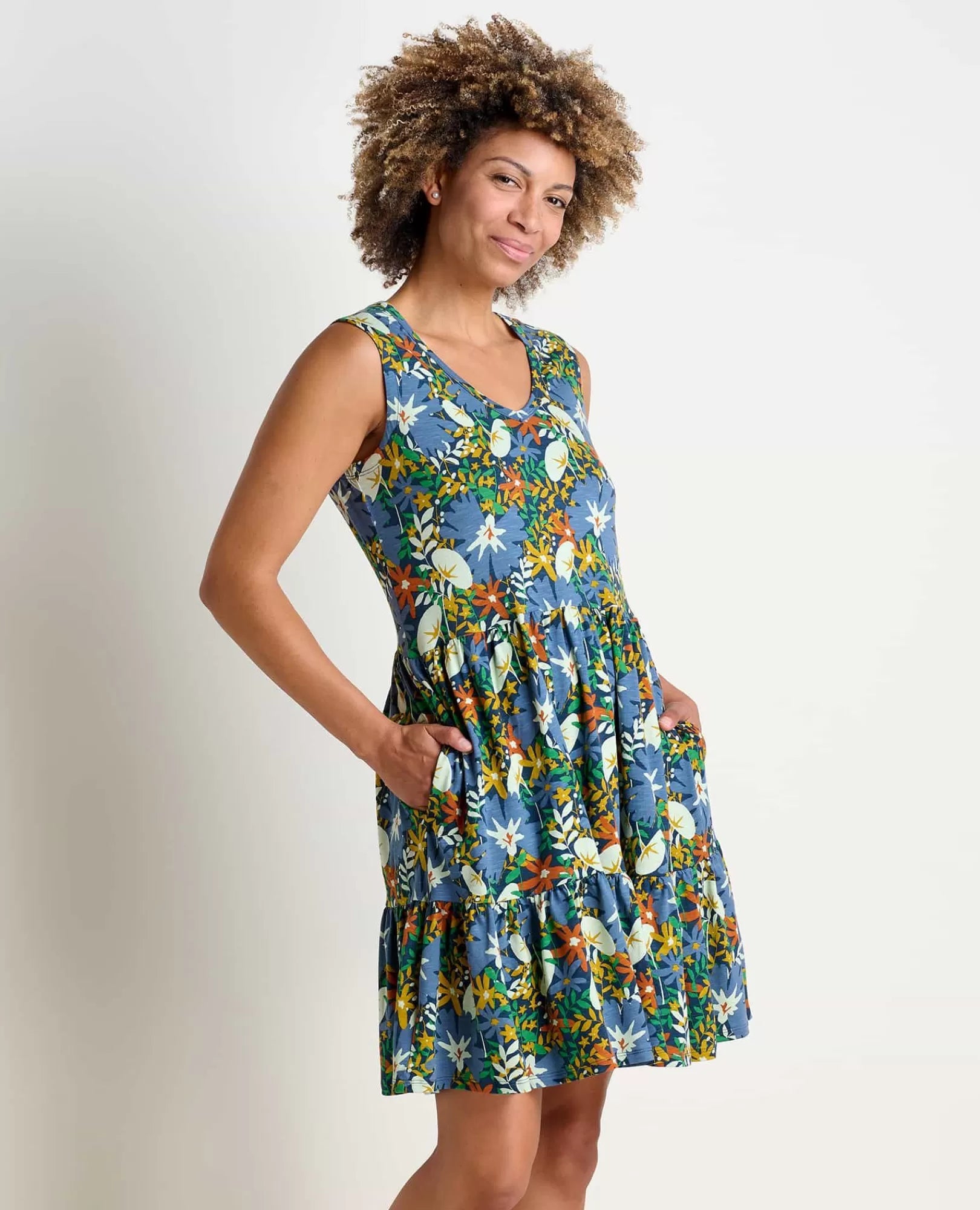 Marley Tiered Sleeveless Dress