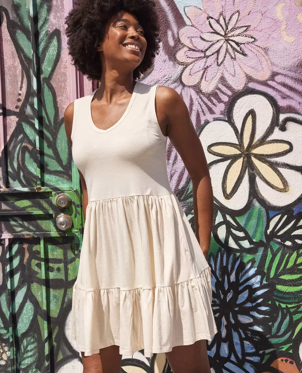 Marley Tiered Sleeveless Dress