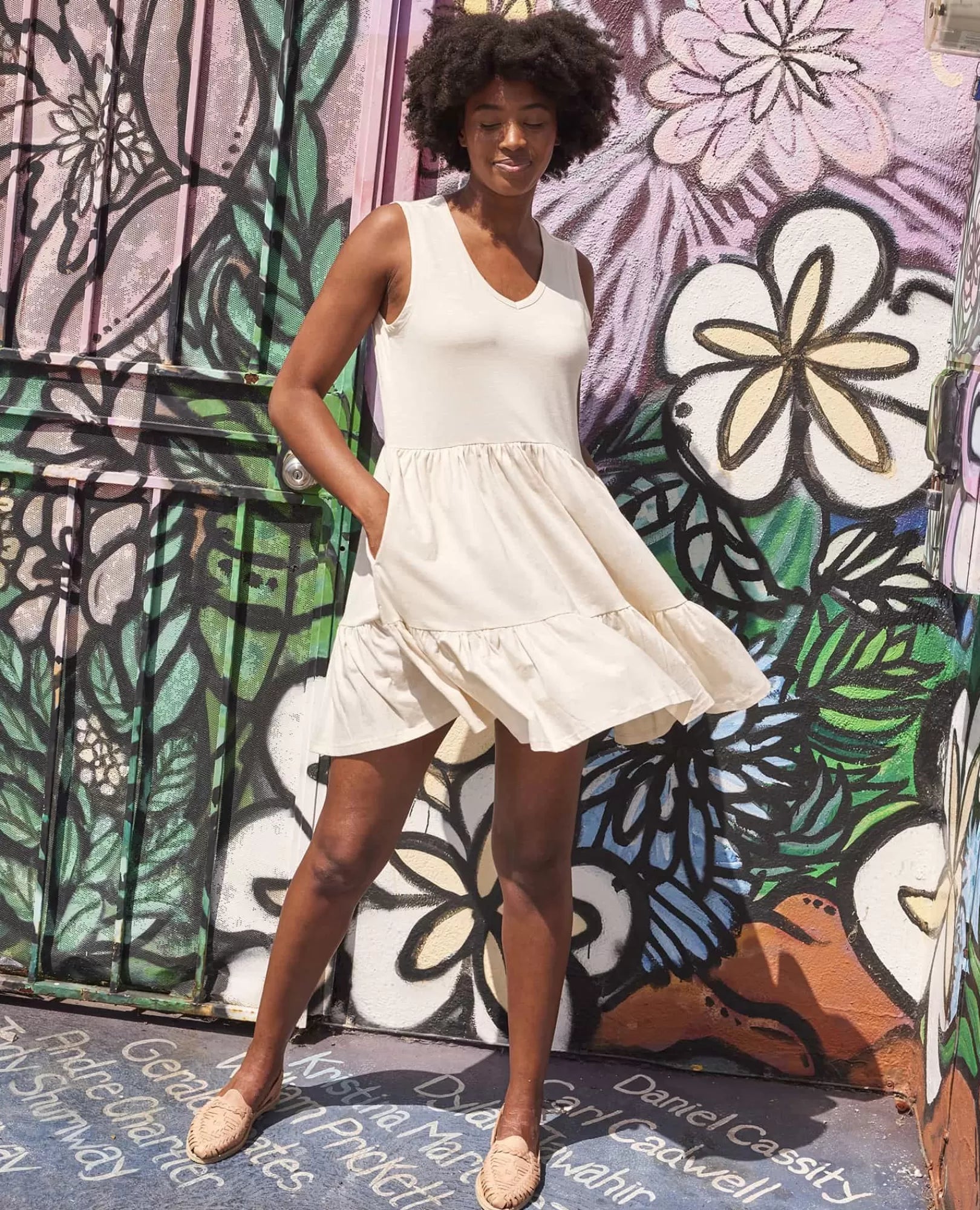 Marley Tiered Sleeveless Dress