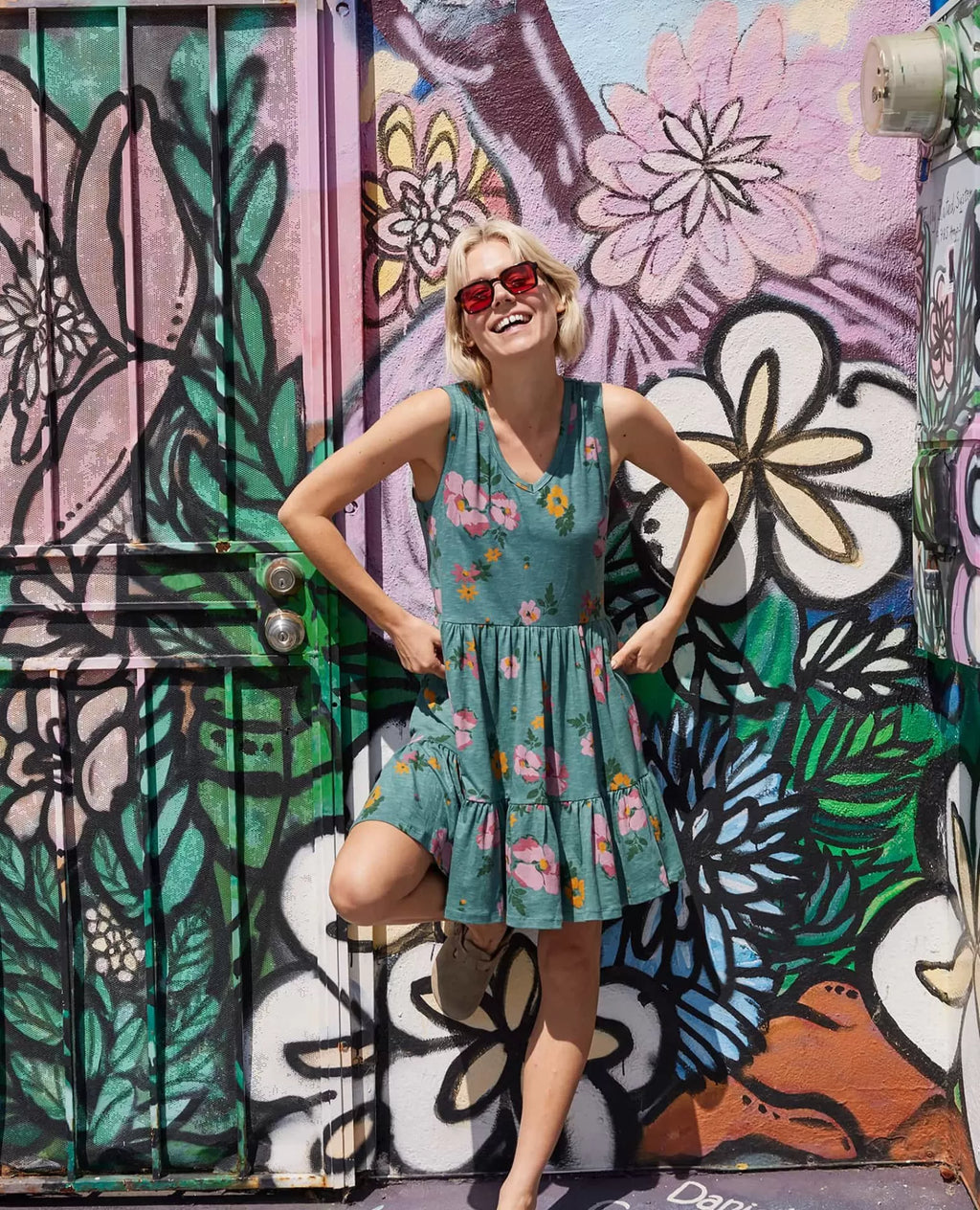 Marley Tiered Sleeveless Dress