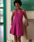 Plumeria Halter Dress
