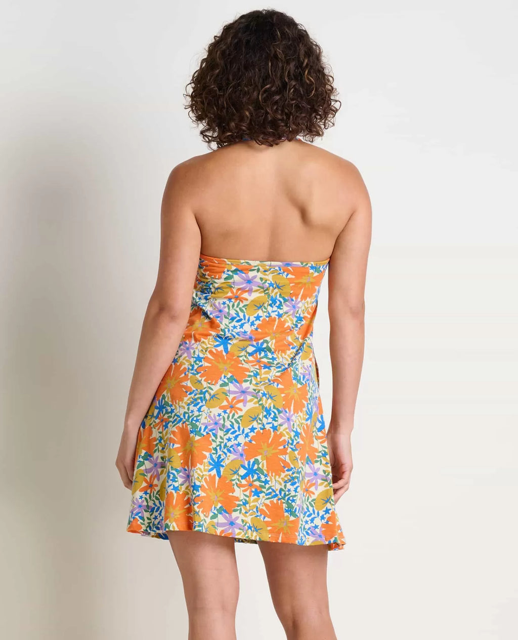 Plumeria Halter Dress