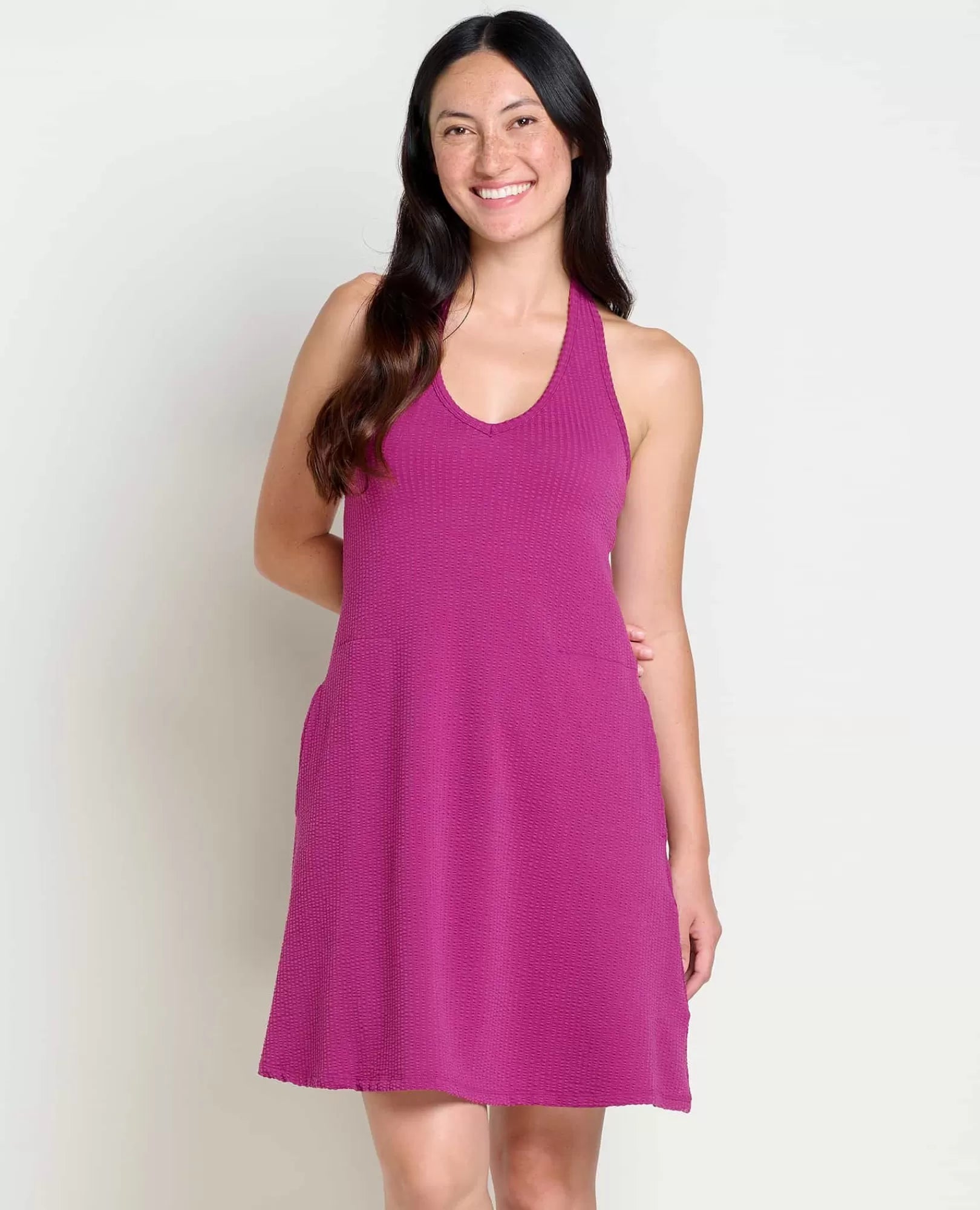 Plumeria Halter Dress