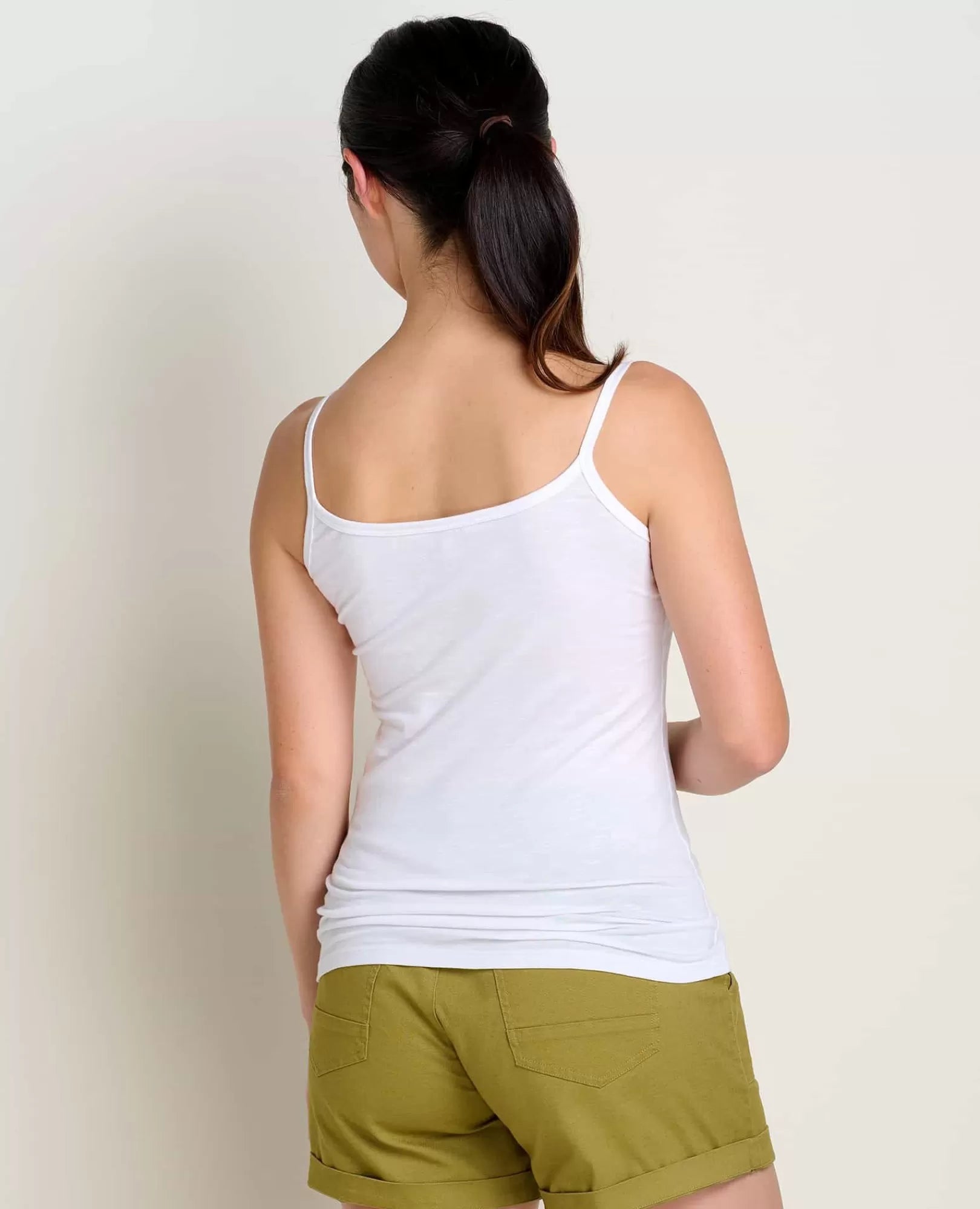 Women's Slim-Fit Spaghetti Strap Cami Tank Top