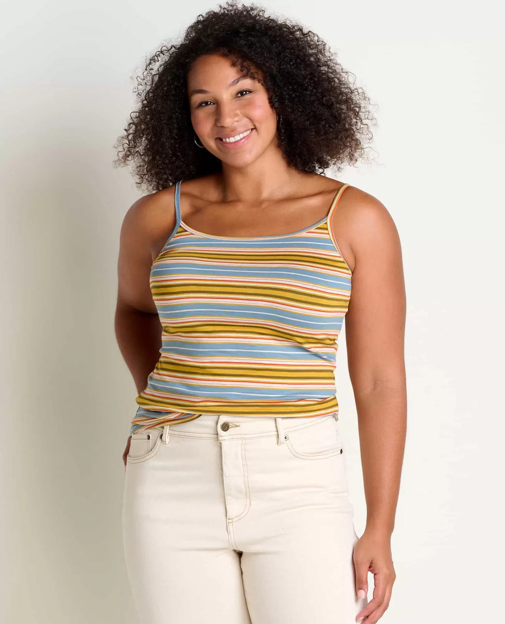 Women's Slim-Fit Spaghetti Strap Cami Tank Top